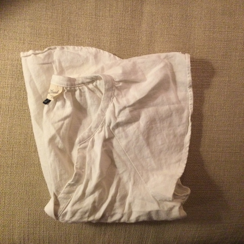 Universal thread white womens blouse